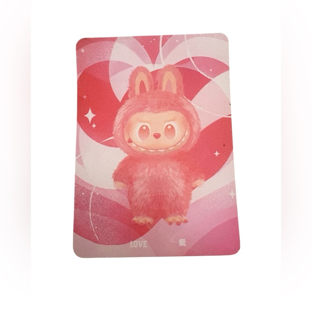 Pop Mart The Monsters Labubu Big into Energy 'Love' Authentic Sealed Bag - Picture 6 of 15